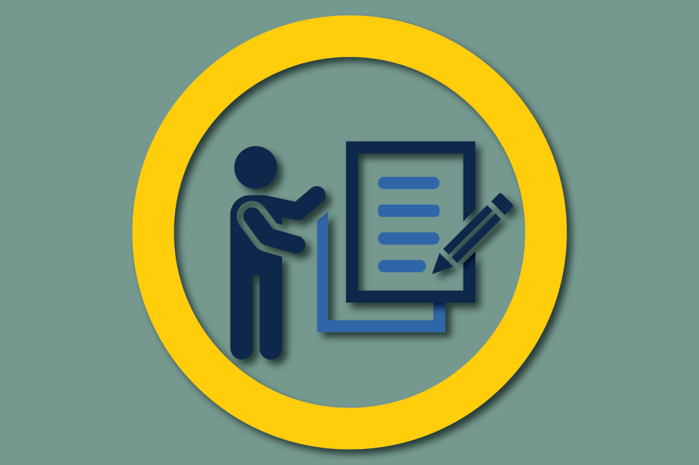 data collection support icon