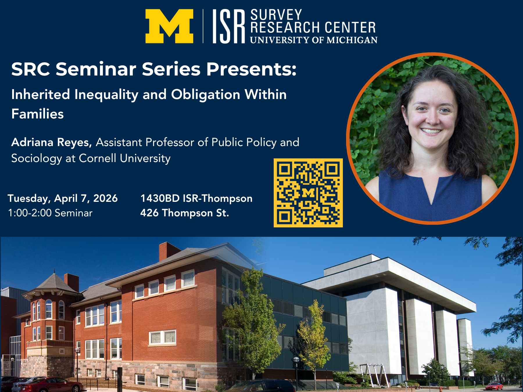SRC Seminar Series Presents: Inherited Inequality and Obligation Within Families