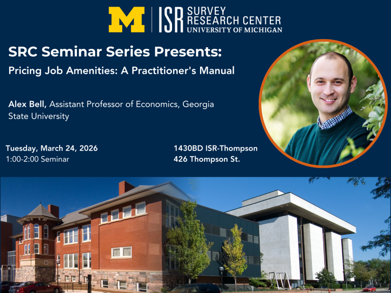SRC Seminar Series: Pricing Job Amenities: A Practitioner’s Manual