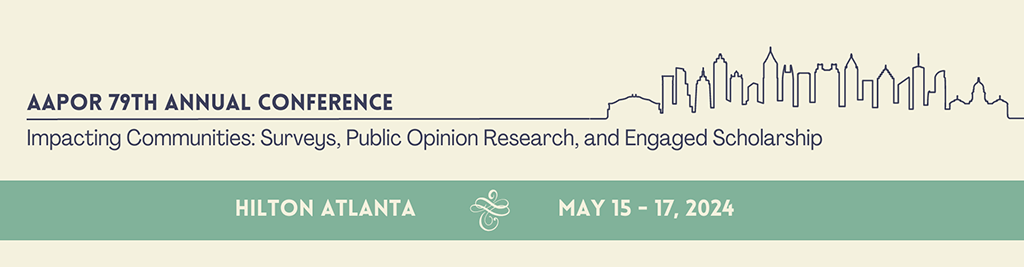 2024 American Association for Public Opinion Research Annual Conference